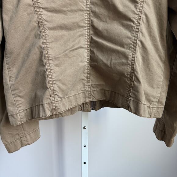 LOFT sz 6 tan khaki zip up jacket - Picture 7 of 7